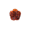 Elegante molletta per capelli a fiore con motivo tartarugato vintage per donna - Confezione sfusa / Stampa leopardata