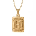 Style Lettre H Dorée (H)