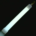 6 inch emergency glow stick with hook emitting a bright yellow white light for camping - 6inch / White