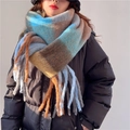 Blu Marrone a Quadri / 36-245cm
