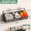 3 Compartments Black