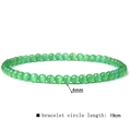 4mm/19cm Green Cat's Eye