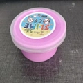 Purple butter slime in clear 60ml jar with SLIME label and CE safety certifications - 60ml / Fluorescent Purple