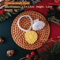 Christmas wreath cookie cutter set with gingerbread mold and holiday baking stamps - E3042-Christmas Wreath