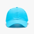 Quick-dry breathable baseball cap in bright blue with laser-cut ventilation holes - Lake Blue