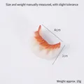 Miniature PVC fried dumpling model, realistic 4cm artificial food keychain variant - 4cm Small Fried Dumpling - No Buckle