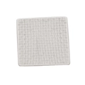Quadratische Silikonform mit Strickmuster-Textur für Fondant und DIY Kuchen-Dekoration - Korbgeflecht-Textur (17-97) / Grau