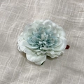 Elegant blue and white silk butterfly orchid hair clip with faux pearl floral detail - Blue and White Simulation Flower (3)