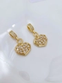 Detail of two gold heart pendants with shimmering crystals on a white background - Style E Heart Shape (Pendant Only) / Gold