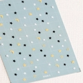 Self-adhesive 5D star and moon nail stickers in black and gold color, model KX040-2 - Star and Moon Pattern Style (KX040-2)