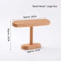Large beechwood watch display stand and jewelry holder measuring 26cm in length - Beech Wood Medium High