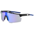 Professional sports cycling sunglasses with blue polarized lenses and black frame - Black Frame Blue Coating