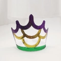 Carnaval feest pailletten kroon haarband masquerade festival haaraccessoire hoofddeksel. - Pailletten Kroon Stijl 3