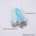 Cinturino per cellulare azzurro in nylon con chiusura a moschettone argento 6,5cm - Cinghie Per Cellulare Azzurre - 1 Dozzina (100 Cinghie)