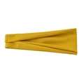 Elastic yoga headband in ginger yellow color for running and fitness sports - Turmeric