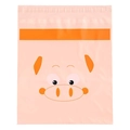 Pink cartoon pig disposable adhesive waterproof car trash bags in 15-piece pack - 15pcs / Pink Pig
