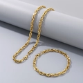 5MM Gold Bracelet 20CM
