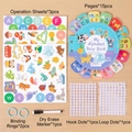 Alphabet Busy Book set with 15 pages and 3 matching sheets for kids early learning - New Style 1-Alphabet Cognition