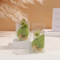 Éponges de maquillage en forme d'avocat dans des boîtes pour une application parfaite - Vert (Avocat)