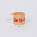 Mini orange kitchen container model with calligraphy script for DIY dollhouse play - 4cm Bobo Chicken Bucket - Small