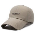 Cappellino da baseball kaki traspirante ad asciugatura rapida con ricamo PWRFIT - Regolabile / Cachi