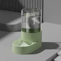 Automatischer Wasserspender für Katzen und Hunde in Mintgrün mit klarem Behälter - Einzelner Wasserspender / Grün