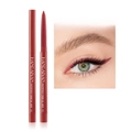Waterproof creme gel eyeliner potlood in kleur #16 wijnrood glanzend voor oogmake-up - 16#