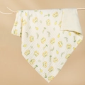 Breathable 6-layer cotton baby gauze towel with yellow chicks and lemon prints - 6-Layer 110*110cm / Lemon Dragon