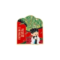 Souvenir di Chengdu magnete in smalto con panda carino e santuario di Wuhou - Santuario di Wuhou-Calamita