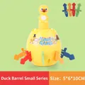 Duck themed pirate barrel game with 16 colorful swords for multiplayer parties - Small Duck Barrel