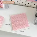 Pink heart-shaped bubble wrap packaging bag for protective mailing, size 10x10.5cm - 10*10.5cm / Pink