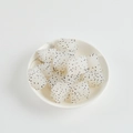 Artificial white dragon fruit cubes in a ceramic bowl for DIY food model photography - 2cm x 1.7cm / White Dragon Fruit Cube