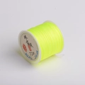 Fluorescent yellow 72# nylon jewelry cord for DIY knotting and handmade weaving - Fluorescent Yellow No.13 / 72# Line/40 Meters