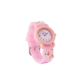 Roze unicorn horloge voor meisjes met 3D-reliëf siliconen band en kleurrijke cijferplaat - Roze Eenhoorn