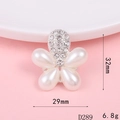 D289 Perle goutte d'eau (Argent)