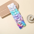 Handmade 6-piece kids bow hair clips set featuring colorful rainbow and unicorn patterns - Style 12