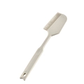 Non-slip 2-in-1 heat-resistant silicone spatula and cleaning brush in beige finish - Khaki Scraper Brush