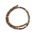 Star shaped natural tiger eye stone beads in yellow brown for DIY jewelry making - 6mm Star Bead