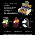 Halloween squeeze toys, including Frankenstein, pumpkin and ghost, set of 12 pieces - Mixed Halloween Spit Bubble Styles