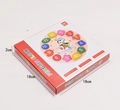 Penguin themed wooden number learning clock toy for toddlers with rainbow blocks - Clock - Color Box