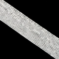 Strands of 2.5mm square transparent faceted crystal glass beads for DIY jewelry - White Crystal