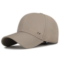 Classic khaki business style baseball cap with SPORT embroidery in a structured cotton finish - Khaki