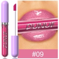 DUNUF lucidalabbra idratante brillante tonalità #09 magenta scintillante lunga durata - 09 Rosa Viola Scintillante