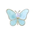 C2090-3 Blue MOP Pearl Butterfly