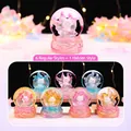 Collectible Nine-Tailed Fox resin crystal ball figure blind box set with 7 unique designs - Lingrui Fairy Fox (8W072) / Full Set (Box of 6)