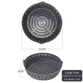 Teglia in silicone grigio scuro per friggitrice ad aria da 22 cm, adatta per 5L+ - Gen 2 Grigio 22cm