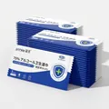 75% Alcohol wipes in single-piece packaging for hygiene and sterilization - 100 Sheets Japanese Style Individual Pack