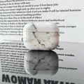 Glossy white marble hard PC case for AirPods Pro 2 with sleek protective finish - S03-Gray White Marble / Airpods 1/2