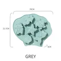 Stampo in silicone verde menta a tema marino per dolci fai-da-te con creature marine - Stampo Oceano a 7 Cavità / Blu Morandi (Vita Marina)
