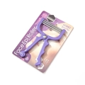 Epilatore viso manuale Face Epi Roller con molla per donne in plastica viola elegante - Confezione in cartoncino / Viola